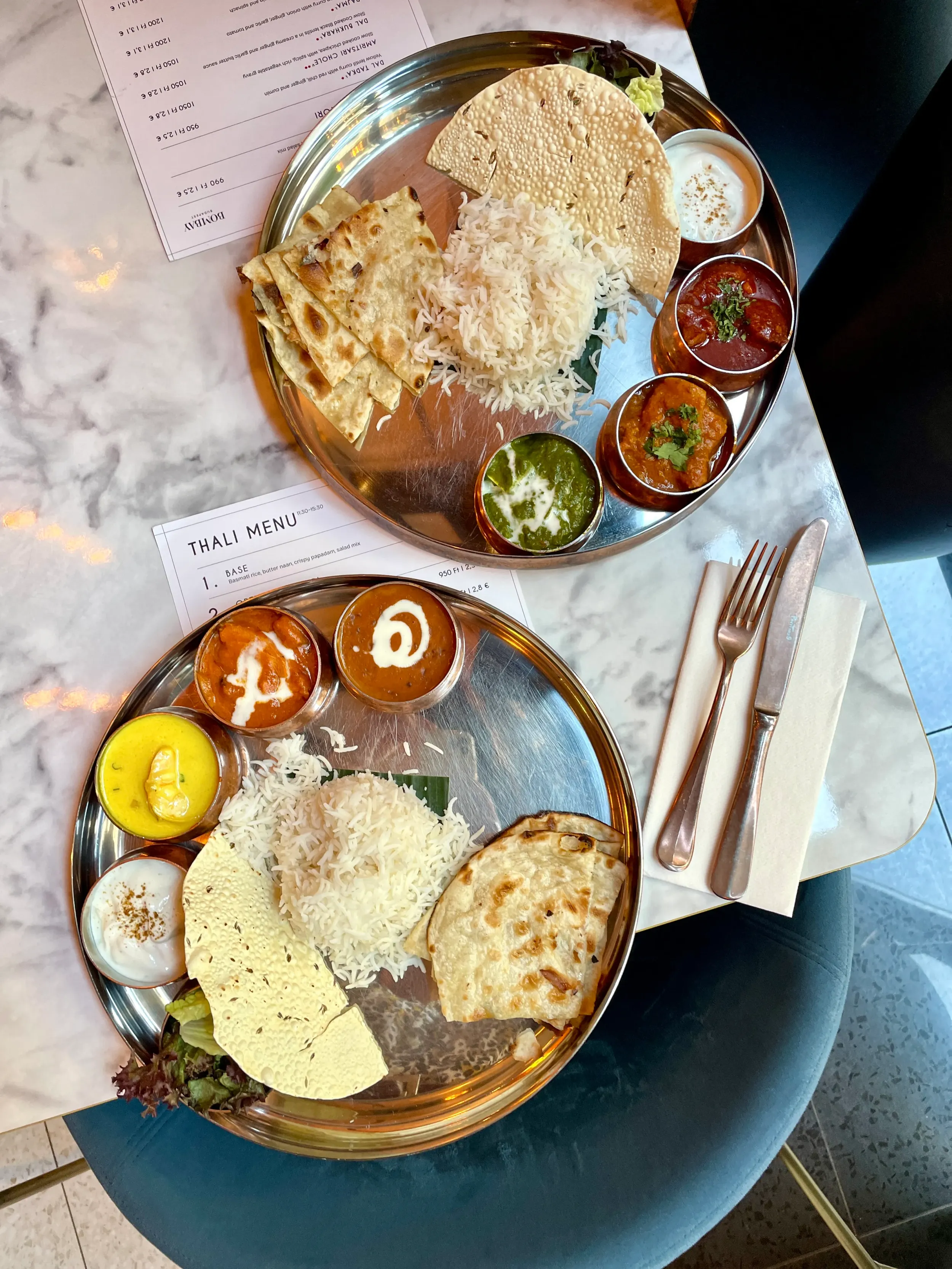 thali tál Bombay budapest